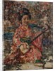 Japanese Musician, c.1921-25 by Edward Atkinson Hornel