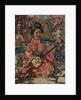 Japanese Musician, c.1921-25 by Edward Atkinson Hornel