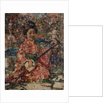 Japanese Musician, c.1921-25 by Edward Atkinson Hornel