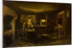 Burns Cottage, Interior by David Octavius Hill