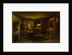 Burns Cottage, Interior by David Octavius Hill