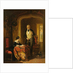 Sir Walter Scott Dictating to his Daughter, Anne, in the Armoury at Abbotsford 1844 by William Allan