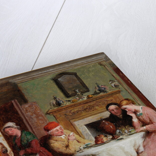 Study for 'The Early Visitor' by George Smith