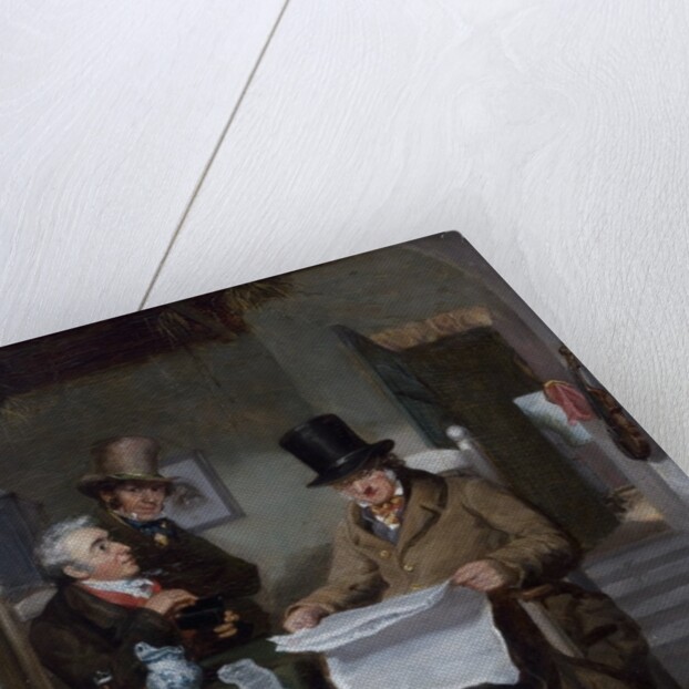 Reading the News by Sir David Wilkie