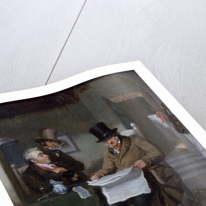 Reading the News by Sir David Wilkie