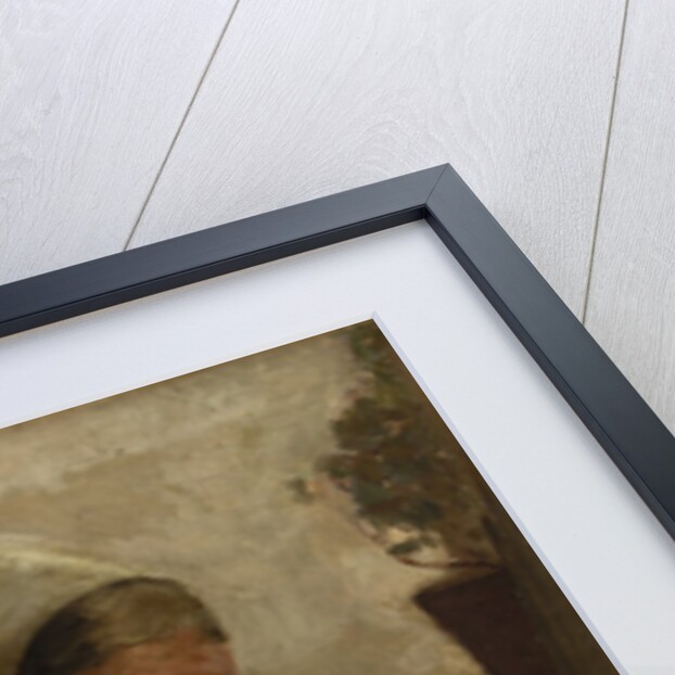 Old Woman Knitting by Florence Ada Engelbach