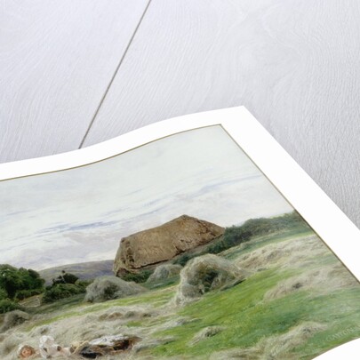 Hayfield by John Clayton Adams