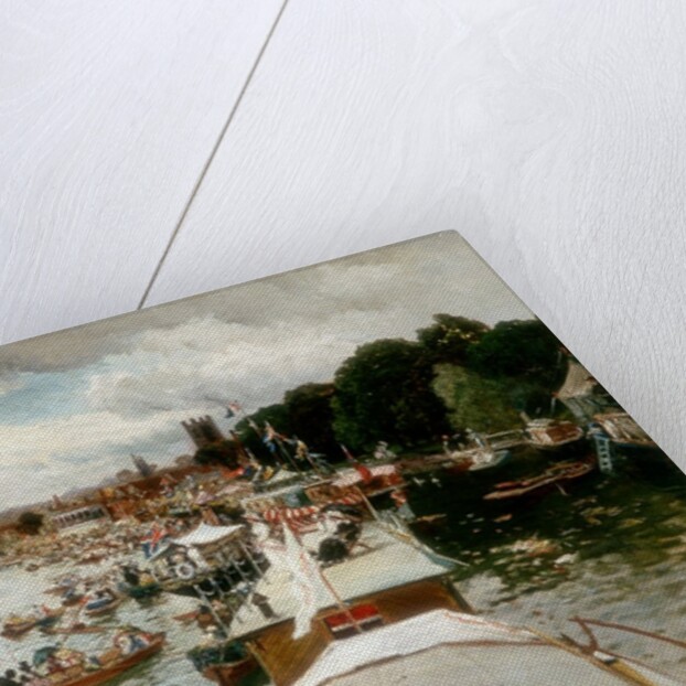 Henley Regatta by Alfred de Bréanski