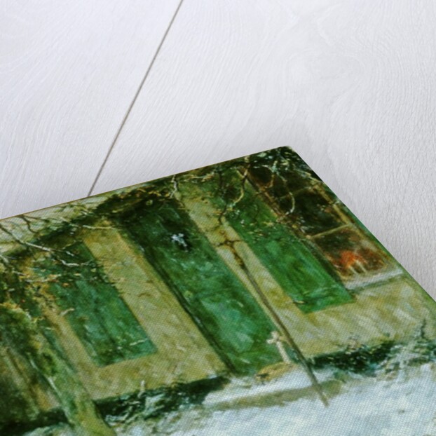 The Green Shutters, Viaticum, Belgium by Frank Spenlove-Spenlove