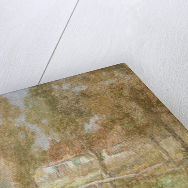 Cottage and Stream by John Falconar Slater