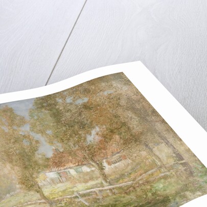 Cottage and Stream by John Falconar Slater