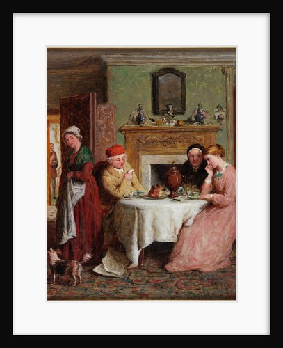 Study for 'The Early Visitor' by George Smith