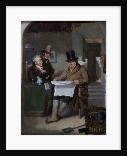 Reading the News by Sir David Wilkie