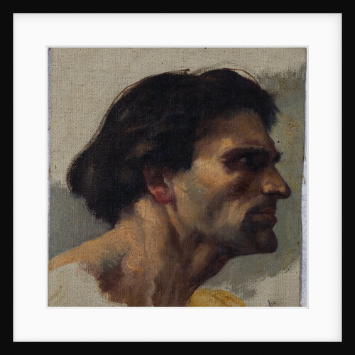 Study of a Head by Charles William Mitchell