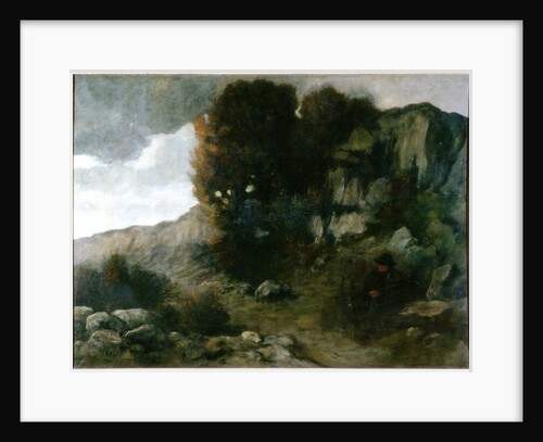 Landscape by Alphonse Legros
