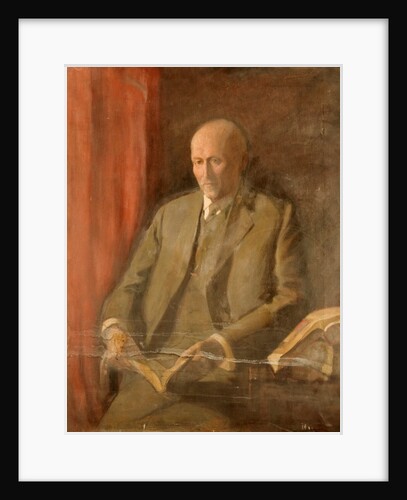 Portrait of a Man by Ida Lillie Strother-Stewart