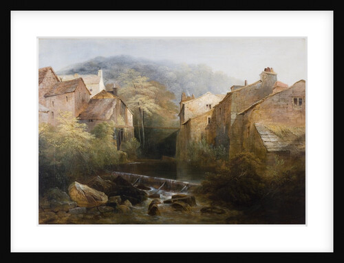 The Old Mill, Ambleside by Thomas Miles Richardson Senior