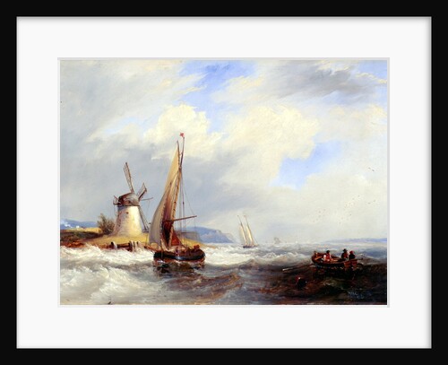 Coast Scene by John Wilson Carmichael