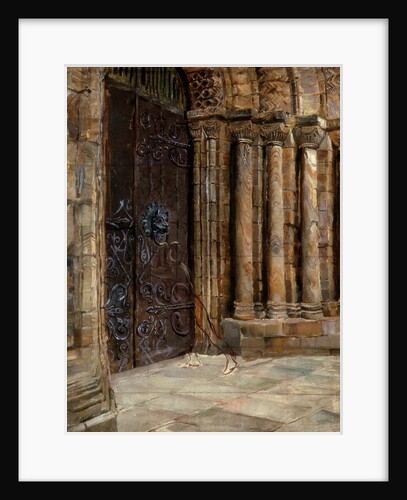 Sketch for 'Seeking Sanctuary' by Ralph Hedley