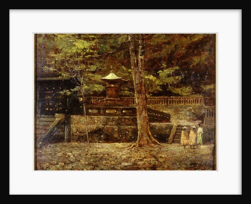 Japanese Shrine by Frederick Yates