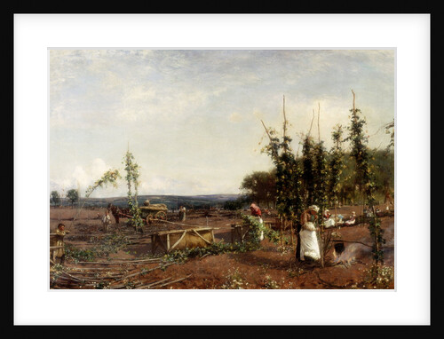 Nooning in the Hop Gardens by Sir David Murray