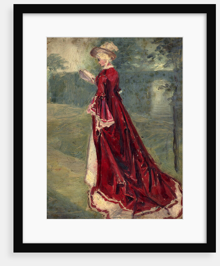 Both sides of support: side one by Ralph Hedley