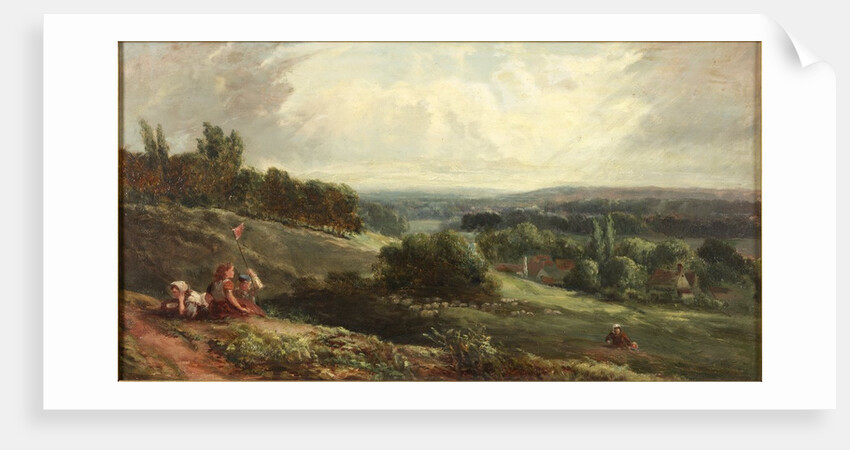 Landscape with Children by Samuel Bough