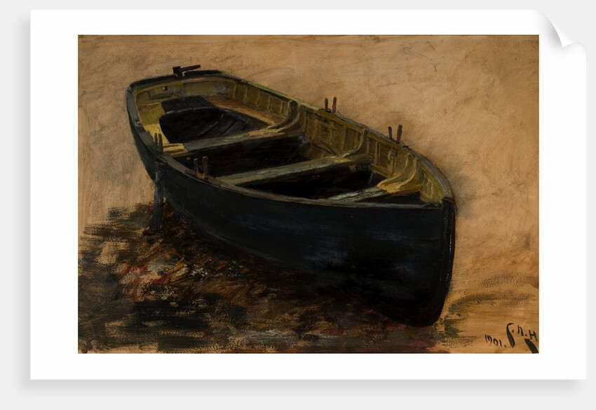 Study of Boat by Charles Napier Hemy