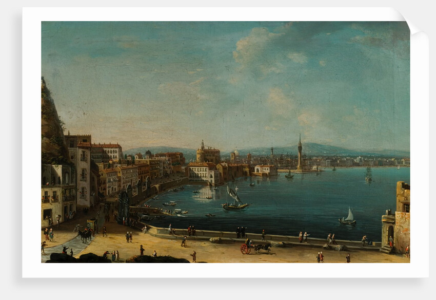 A Harbour in Italy (St Lucia) by Pietro Antoniani