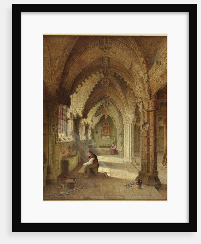 Rosslyn Chapel by Samuel Dukinfield Swarbreck