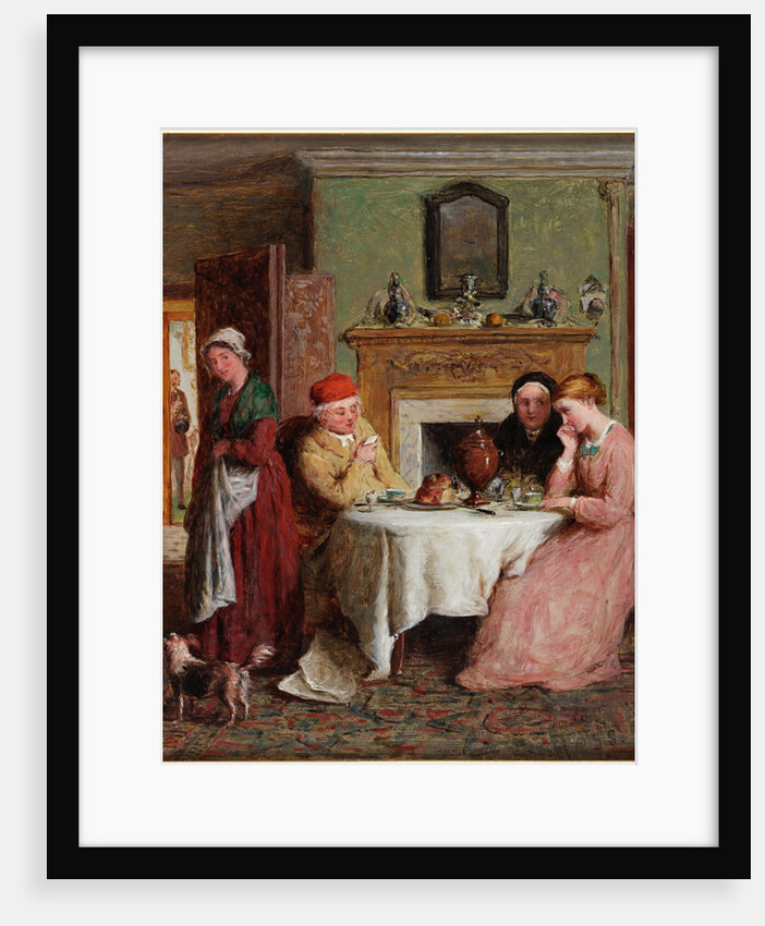 Study for 'The Early Visitor' by George Smith