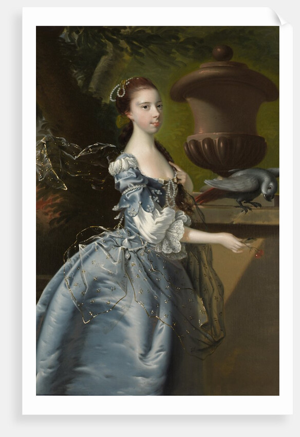 Portrait of Miss Jane Monck by Joseph Wright