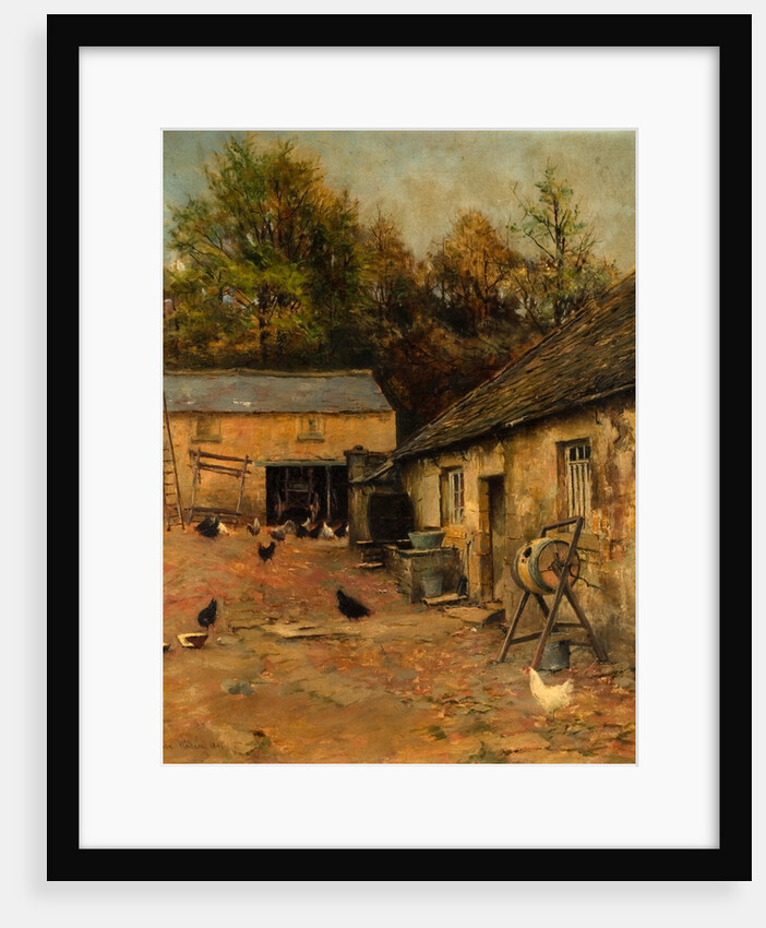 Farmyard Scene by John Wallace