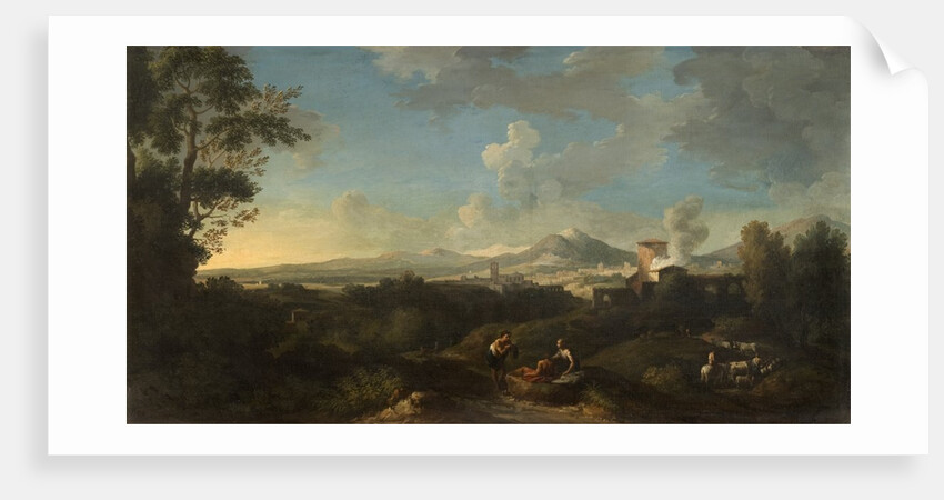 Campagna Landscape by Jan Frans van Bloemen