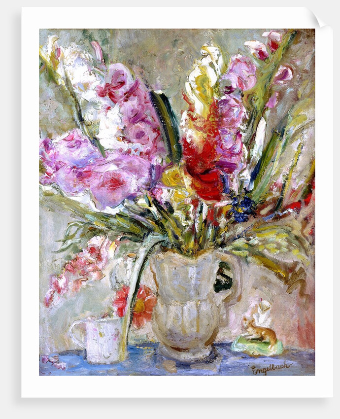 Gladioli by Florence Ada Engelbach