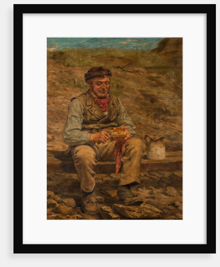 Workman Eating Lunch by John Hodgson Campbell