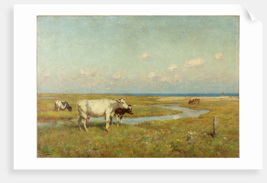Suffolk Marshes by Sir Ernest Albert Waterlow