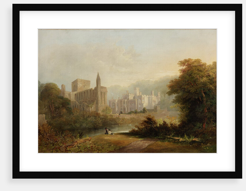 Brinkburn Grange and Ruins of Priory by John Wilson Carmichael