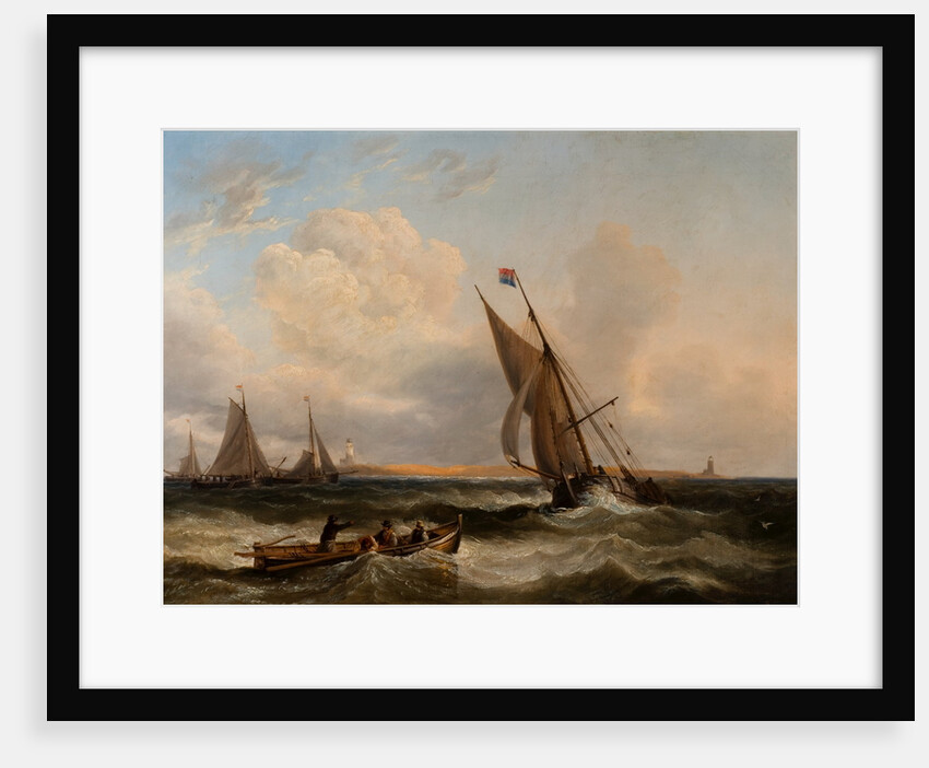 Seascape by John Wilson Carmichael