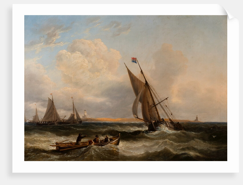 Seascape by John Wilson Carmichael