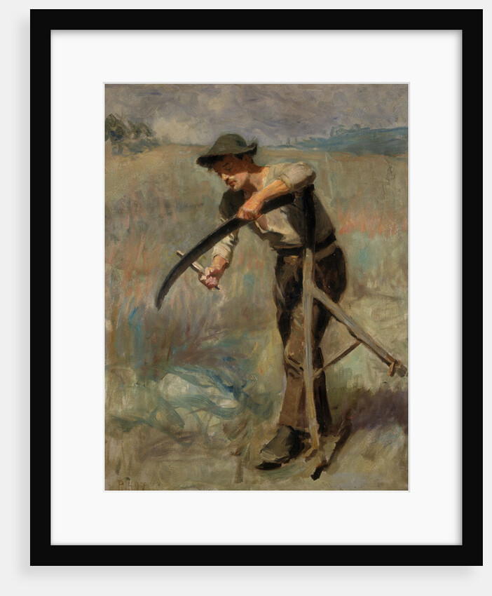 Sharpening The Scythe by Ralph Hedley