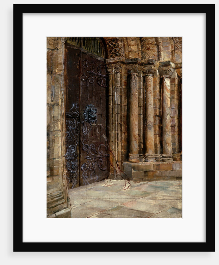 Sketch for 'Seeking Sanctuary' by Ralph Hedley