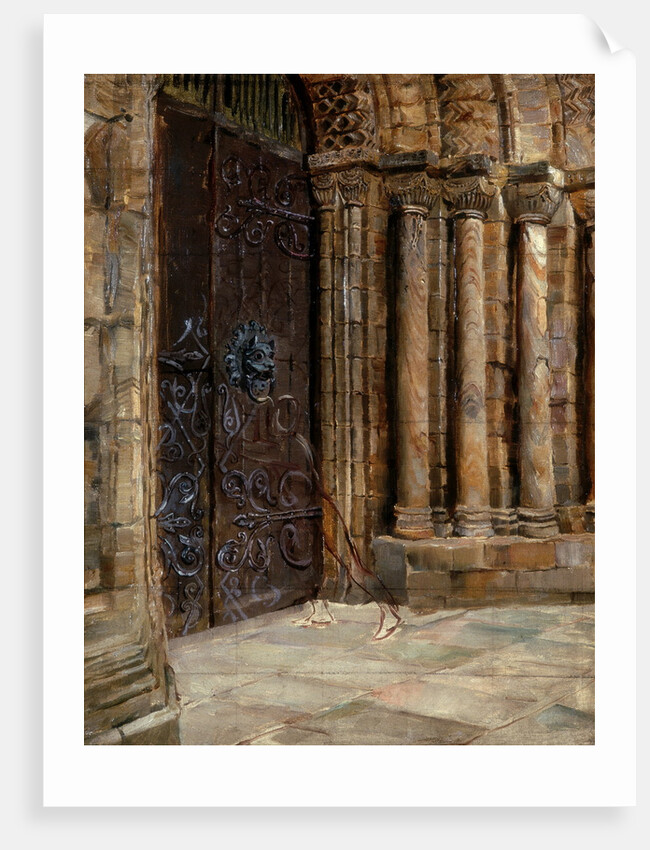 Sketch for 'Seeking Sanctuary' by Ralph Hedley
