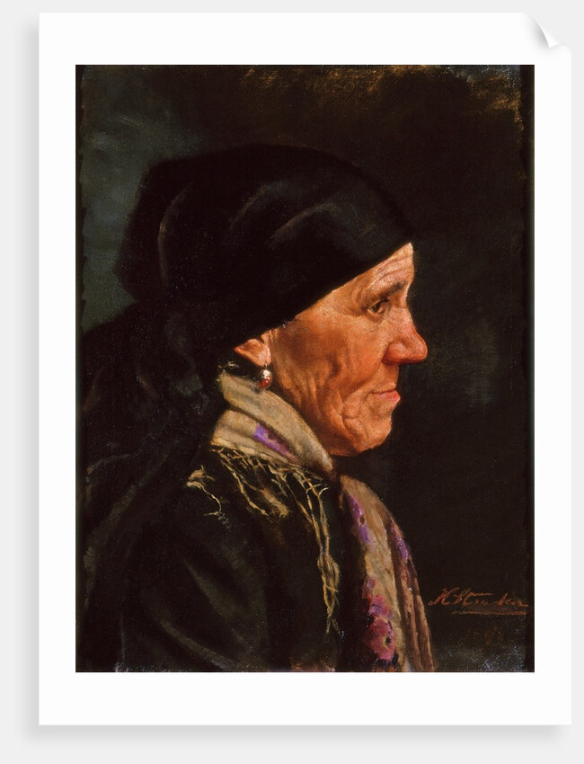 Bavarian Peasant Woman by Henry Straker