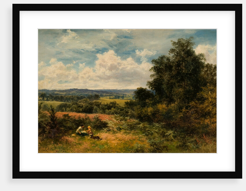 Landscape by Benjamin Williams Leader