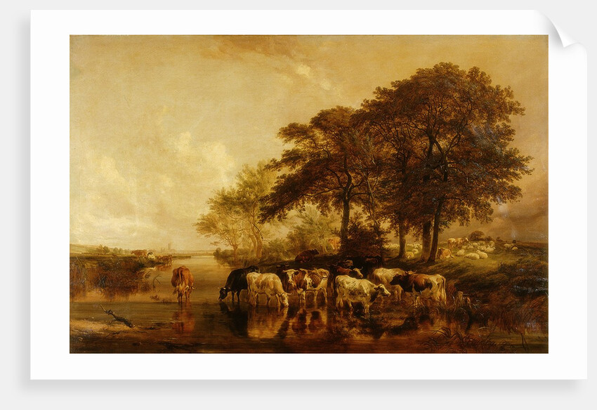 Canterbury from Tonford by Thomas Sidney Cooper