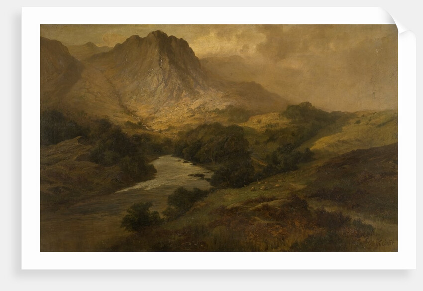 Eel Crag, Borrowdale by Frank Thomas Carter