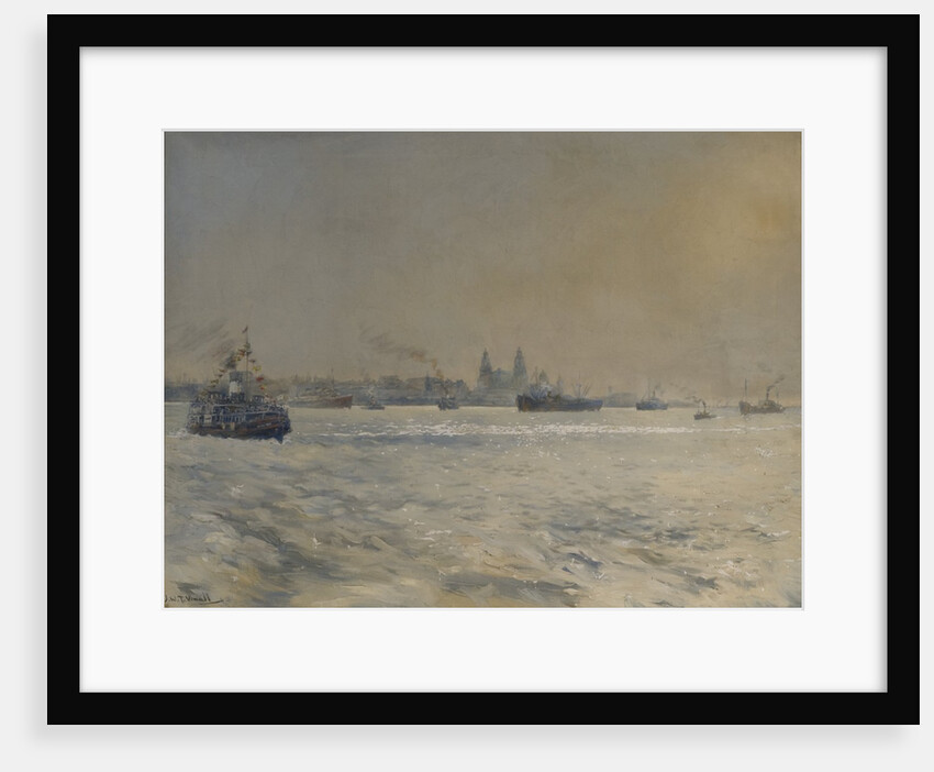 The Port of Liverpool by Joseph William Topham Vinall