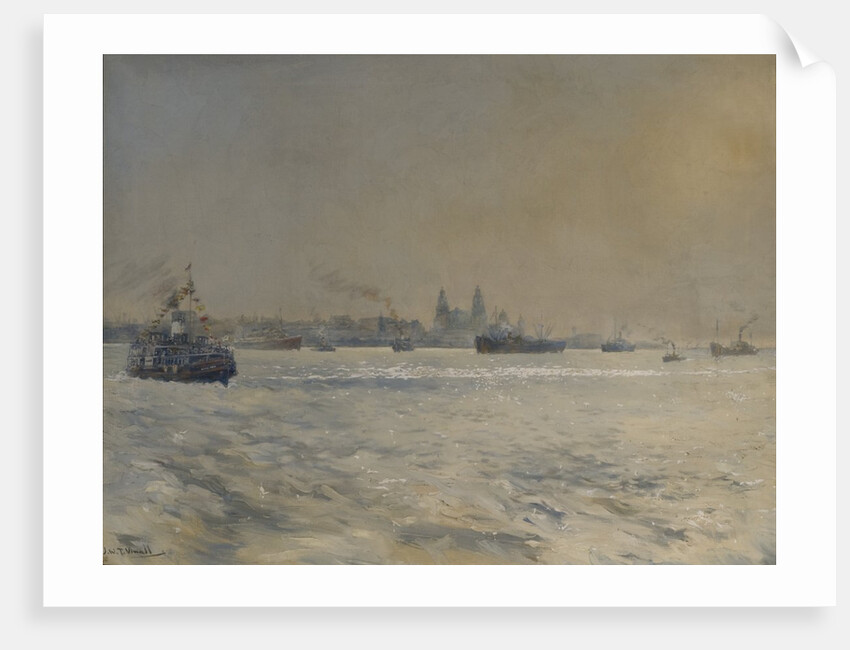 The Port of Liverpool by Joseph William Topham Vinall