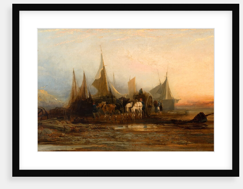 Evening on the French Coast by Edmund John Niemann